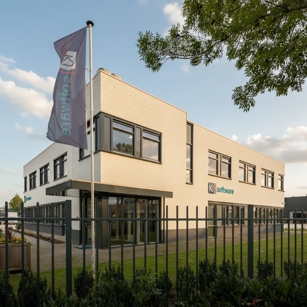 Het kantoor van KJ Software in Veghel